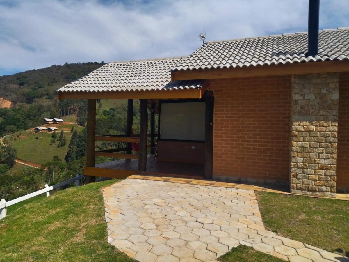Chales Xanoti Oferece Conforto E Tranquilidade. Sapucaí-Mirim Exteriör bild